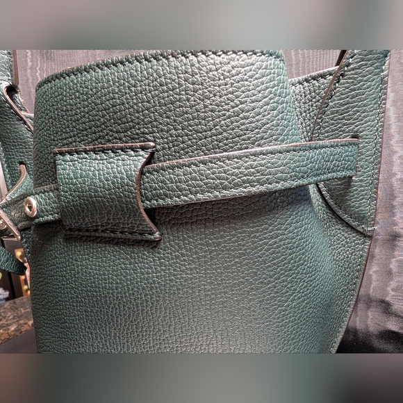 Celine Nano Bucket Bag - Amazone (Dark Teal), Silver - Picture 11 of 16